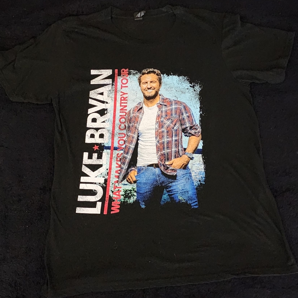 Luke Bryan What Makes You Country Concert Tour Shirt Medium